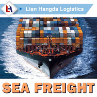 Service logistique d'expédition express de porte à porte au départ de Hong Kong de la Chine vers le Japon, USA et Australie Transporteur de fret maritime
