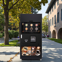 Vente flash : Machine à expresso commerciale intelligente pour barista, écran tactile 32 pouces, café chaud et glacé, matcha, distributeur automatique