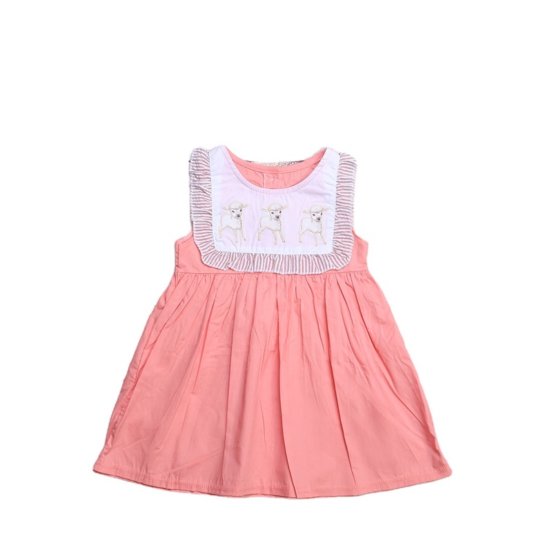 Summer Short Sleeved Smocked Child O