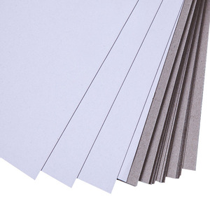Carton Duplex Gris de Qualité Supérieure, Enduit PE, Résistant à l'Humidité, Rigide et Robuste, 250-350 g/m², Qualité Chimique, Personnalisable, Vente Chaude - Product Image 1