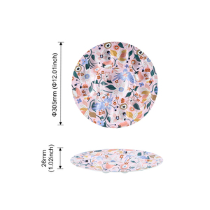 PAS DE BPA Passe au lave-vaisselle en plastique rPET Œufs farcis <span class=keywords><strong>Plateau</strong></span> de service - Product Image 6