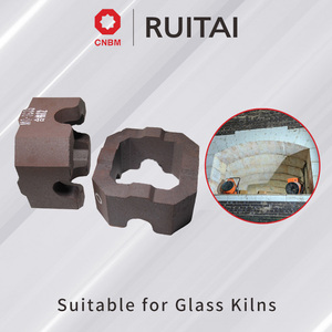 Brique cylindrique en <span class=keywords><strong>magnésie</strong></span> chromée, fournie directement par l'usine Ruitai, excellente performance haute température et résistance à l'érosion - Product Image 4