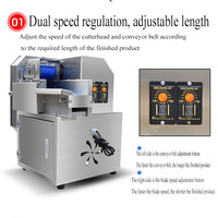 Machine de découpe de légumes multifonctionnelle CNC pour céleri, oignon vert, radis en segments