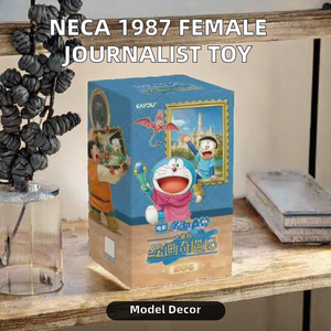 Figura de acción NECA 1987 Periodista Femenina 2.0 en caja, modelo de papel, escala <span class=keywords><strong>1</strong></span>:4, con decoración de modelo. - Product Image 3