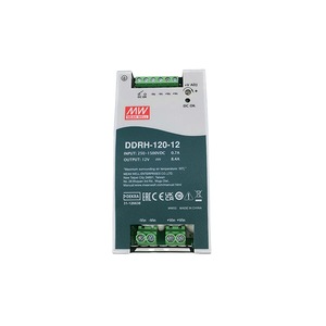 Convertidor CC-CC Mean Well DDRH-120-32 de 120W, Entrada de 250-1500Vdc, Montaje en Riel DIN, Salida Ajustable - Product Image 1