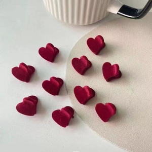Coletero con Forma de Corazón, Diseño Simple y Popular, Venta Caliente 2026, Accesorio para el Cabello de Niña, Moda, Venta al Por Mayor - Product Image 5