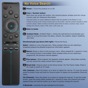 Control Remoto IR Universal <span class=keywords><strong>para</strong></span> Televisores Samsung de Todas las <span class=keywords><strong>Series</strong></span>, Control Remoto de Repuesto Infrarrojo <span class=keywords><strong>para</strong></span> Televisores Inteligentes/OLED/LED/LCD/4K/UHD - Product Image 6