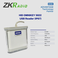 Lecteur USB HID OMNIKEY 5022-CR IP67 Blanc Lecteur de bureau sans contact pour la gestion d'accès haute sécurité