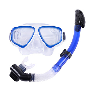 Ensemble masque de plongée et tuba, entièrement étanche, anti-buée, réglable pour adultes, équipement de natation et de plongée, équipement de sport d'été - Product Image 1