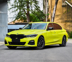 Vinilo para Envolver Autos PET Amarillo Limón Cristalino de 7.5 Mil, Vinilo Brillante para Carrocería, Antiarañazos, PPF, Vinilo que Cambia de Color - Product Image 3