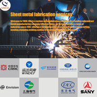Boîtier électrique sur mesure de marque Yoco en acier inoxydable et tôle d'aluminium, anti-poussière, certifié ISO9001, pour usage extérieur, fabrication OEM