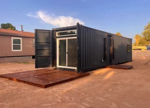 Conteneur en acier Maison mobile Hôtel Conteneur détachable Boutique Design moderne pour salle de concert Bar Café Station d'instruments de musique - Product Image 6