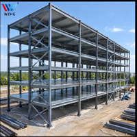 Bâtiment de bureaux à ossature métallique WZHG avec plans d'étage personnalisés pour les campus d'entreprises et les développeurs commerciaux