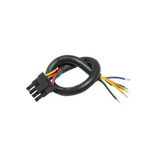 MX3.0- 2 X4 12 p 24-poliges schwarzes Anschluss kabel