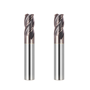 超硬ソリッドカーバイド55度鋼製コーナーラジアスエンドミル4枚刃アルチシンコーティングODMカスタマイズ可能ブルノーズ35ヘリックスHRC60-65 - Product Image 4