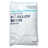Pellets PCABS Virgin Bebas Halogen V0 FR Warna Alami untuk Casing Proyektor, Konsol Game, Perangkat Jaringan CHI MEI WONDERLOY PC 540