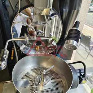 Tostador de <span class=keywords><strong>Café</strong></span> Électrique Puissant Dongyi, Version Améliorée, 1kg 2kg, Tambour à Double Paroi en Acier Inoxydable, pour Artisans - Product Image 5