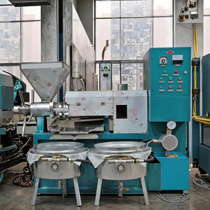 Prensa de aceite combinada en espiral-Prensa de aceite de nuez <span class=keywords><strong>y</strong></span> Oliva de sésamo de alta eficiencia automática Capacidad de 65 kg/h - Product Image 3