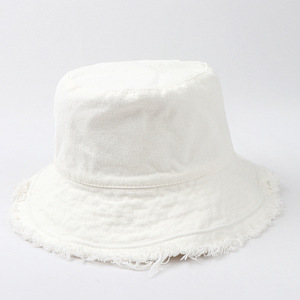 Chapeau de seau en coton effiloché brodé à la mode-Styles personnalisables et service OEM disponible pour la vente en gros - Product Image 5