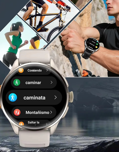 <span class=keywords><strong>Montre</strong></span> connectée sportive H100 avec 4G WiFi GPS Caméra HD Appel vidéo NFC Batterie 950MAH Écran IPS Android/iOS - Product Image 5
