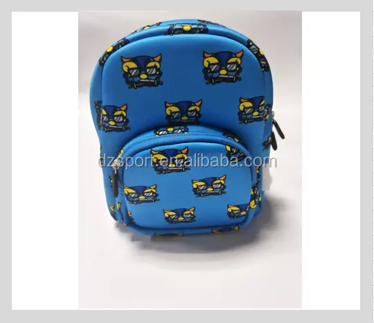 Funny design Elephant Kids backpack Cute Neoprene animals Backpack for baby Waterproof Children Neoprene backpack