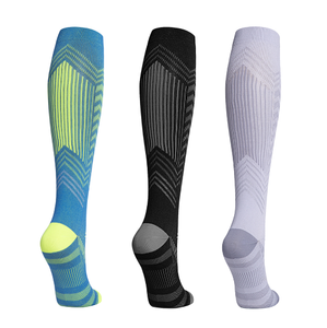 Calze a Compressione Professionali per Sport, Viaggio, <span class=keywords><strong>Notte</strong></span>, Anti-trasparenza, a Righe, Mediche, Infermieristiche, Sportive - Product Image 2