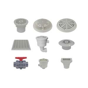 Accessoires de <span class=keywords><strong>piscine</strong></span> en <span class=keywords><strong>plastique</strong></span> de cercle de drain principal de <span class=keywords><strong>piscine</strong></span> de plancher rond d'ABS - Product Image 1