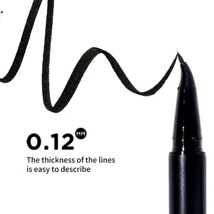 Haute qualité plus de 12 heures longue tenue végétalien maquillage crémeux <span class=keywords><strong>Eye</strong></span> <span class=keywords><strong>Liner</strong></span> crayon personnalisé à séchage rapide imperméable noir liquide Eyeliner - Product Image 2