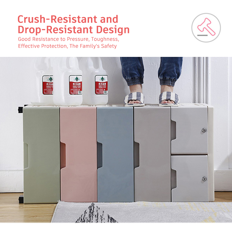 ABS material MDF top colorful drawer clothes cabinets
4 layers,5 layers plastic storage cabinet