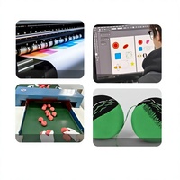 Balle de compression en caoutchouc pour exercices des mains, anti-stress, pour la rééducation, entraînement sensoriel, jouet sensoriel pour adultes et enfants, 6 cm