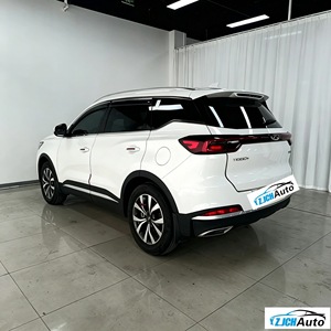 Los Autos Usados Más Vendidos del 2020, Chery Tiggo7SUV, con Asientos de Cuero Oscuros, de Buena Calidad y Bajo Precio - Product Image 4