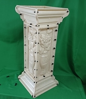 Moules à piliers en béton pour décoration de jardin les plus populaires, en plastique ABS injecté, pour piliers de porte extérieurs, haute résistance, modèle Reazone RZF
