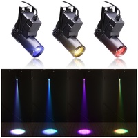 RGBW Mini DMX512 Bühnenlicht Disco Beam LED Pinspot Licht Spiegelkugel Pinspot Leuchten Scheinwerfer