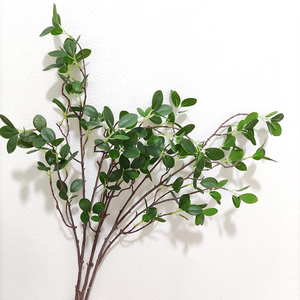 Rami di Ficus Artificiali di Alta Qualità, Piante Finte a Stelo Singolo, Decorazione per Interni, Rami di Foglie di Milano Artificiali - Product Image 4