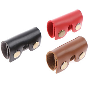 Étui de rasoir de voyage portable, étui de rasoir manuel vintage, étui de rangement pour rasoir en cuir PU. - Product Image 3