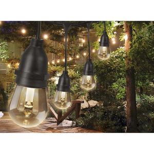 Guirlande - 14,6 m, 24 lampes E27, 2200K, IP65, adaptée à une utilisation en extérieur, idéale pour créer une ambiance lumineuse chaleureuse dans les espaces. - Product Image 1