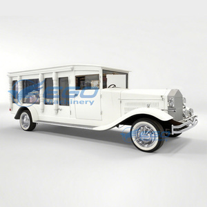Coche Fúnebre Eléctrico Clásico de Alta Calidad, Estilo Coche Clásico Vintage, para el Transporte de Ataúdes - Product Image 1