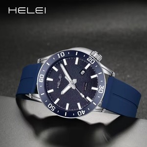 Helei 9005, relojes de pulsera de lujo de 30M, impermeables, para hombre, reloj de negocios, luminoso, nocturno, movimiento de cuarzo japonés <span class=keywords><strong>Original</strong></span> - Product Image 5