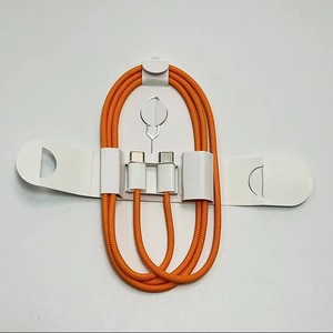 สายชาร์จเร็ว USB C to USB C 60W ยาว 1 เมตร สายถักไนลอน สำหรับถ่ายโอนข้อมูลและชาร์จ iPhone 15 16 17 Pro Max - Product Image 6