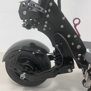 Trottinette électrique haute performance pour la ville, charge maximale 150 kg, batterie lithium 30 Ah/40 Ah, pneu de 11 pouces, moteur double 60 V 6000 W - Product Image 6