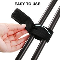 Sangles de canne à pêche extensibles personnalisées Cravates de canne à pêche moulinet Sangle de paquet de pêche Accessoires de pêche