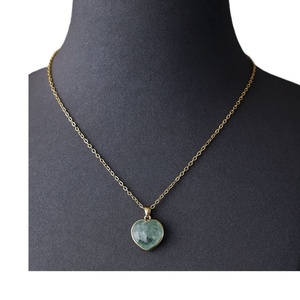 Collar de Corazón de Cristal de Cornalina Joxevyia, Piedra Natural, Cristales Curativos, Delicado Collar con Colgante de Piedra Preciosa en Forma de Corazón, Aniversario - Product Image 5