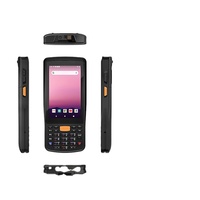 Sistema de Escáner de Código de Barras Portátil Android Resistente con Pantalla de 4 Pulgadas para Fábrica, Base de Carga, CPU ARM de 8 Núcleos, Teclado de 26 Teclas, NFC