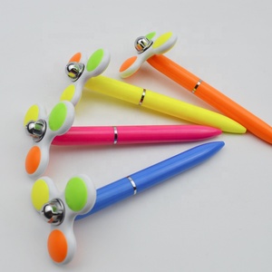 नवीनता प्लास्टिक स्पिनर जेल पेन स्कूल उपहार fidget बॉल पेन के साथ कस्टम लोगो - Product Image 3