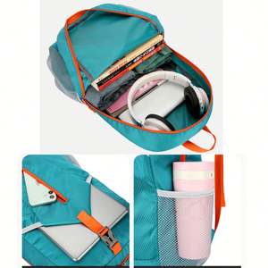 Mochilas Plegables Impermeables al por Mayor con Marco Externo de Poliéster, Cierre de Cremallera, Ligeras, con Logotipo Personalizado para Uso Promocional - Product Image 5