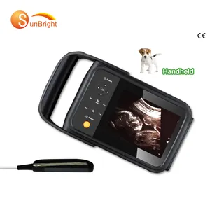 Mini dispositivo de ultrassom portátil, máquina de ultrassom para uso animal