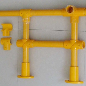 Fiberglass Reinforced <b>Plastic</b> FRP Handrail Fitting - Product Image 1