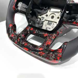 Pièces de roue Volant en fibre de carbone forgé rouge pour Ford <span class=keywords><strong>Raptor</strong></span> F150 2015 2016 2018 2020 2022 F150 Tuning automobile de haute qualité - Product Image 3