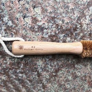 Eco-friendly Natural Custom logo Cleaning Brush Beech Wood Long Handle <b>Coconut</b> Fibre Bottle Brush for <b>Cup</b> - Product Image 6