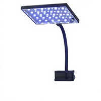 Nouvelle lampe LED rectangulaire en métal pour plantes aquatiques, herbes, mousse, à clipser sur l'aquarium, pour salon, bureau